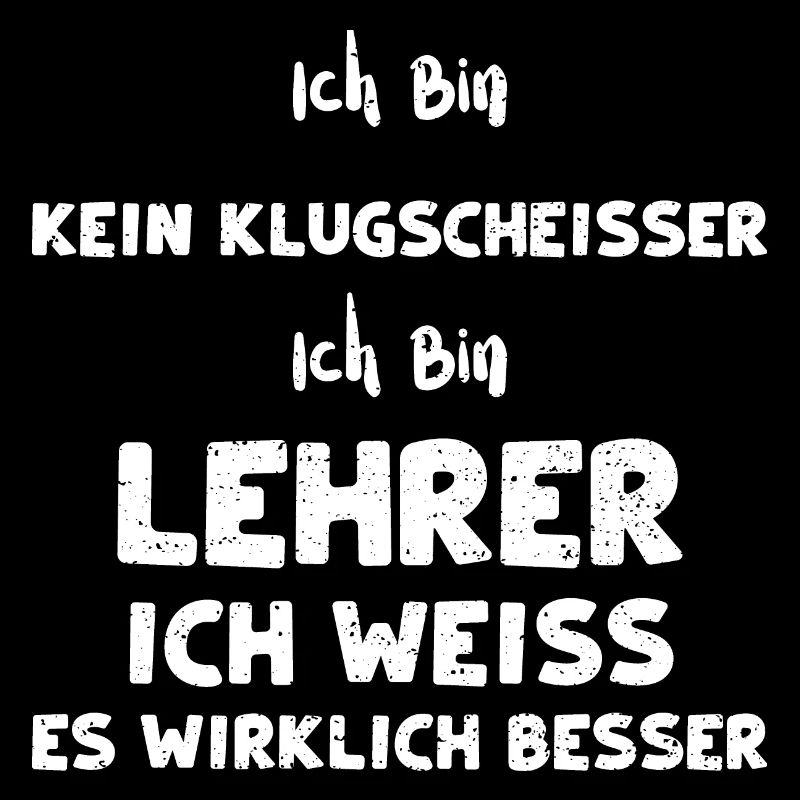 Ich Bin Kein Klugscheißer Ich Bi...
