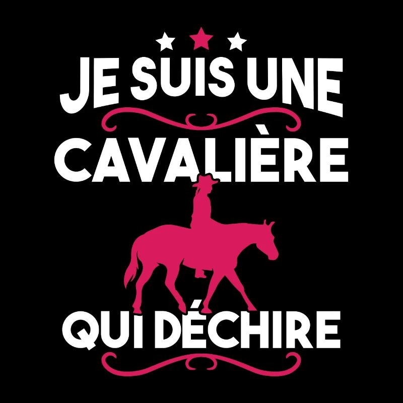Je suis une cavalière qui déchire