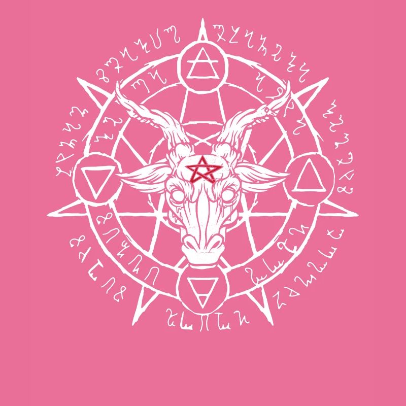 Satanic Goat's Head Baphomet Devil Worshipper