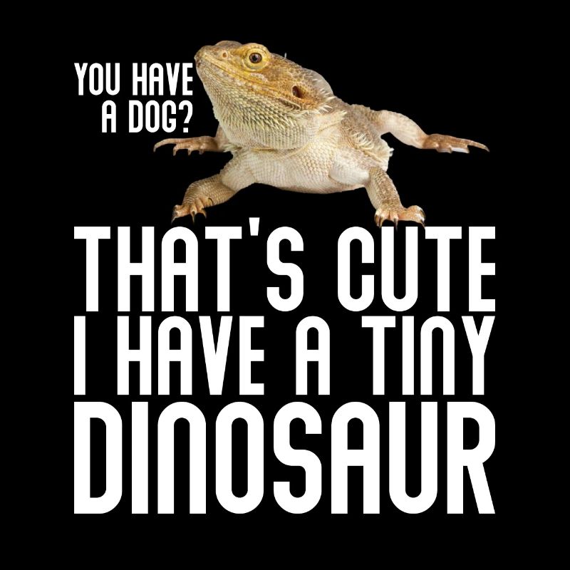 Sie haben einen Hund, den ich einen winzigen Dinos