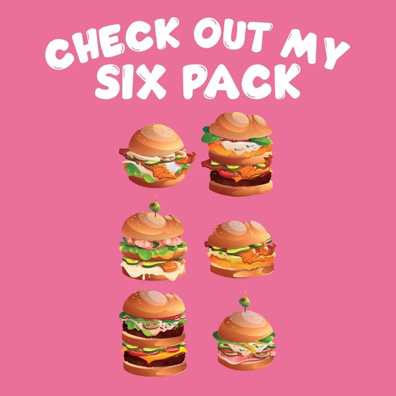 Jetez un coup d’œil à mon Six Pack CheeseBurger Chee