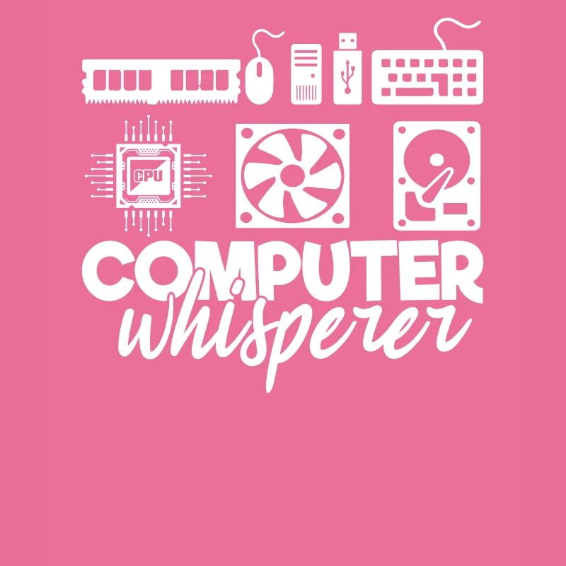 Computer Whisperer IT Techy Herren-Tech-Support