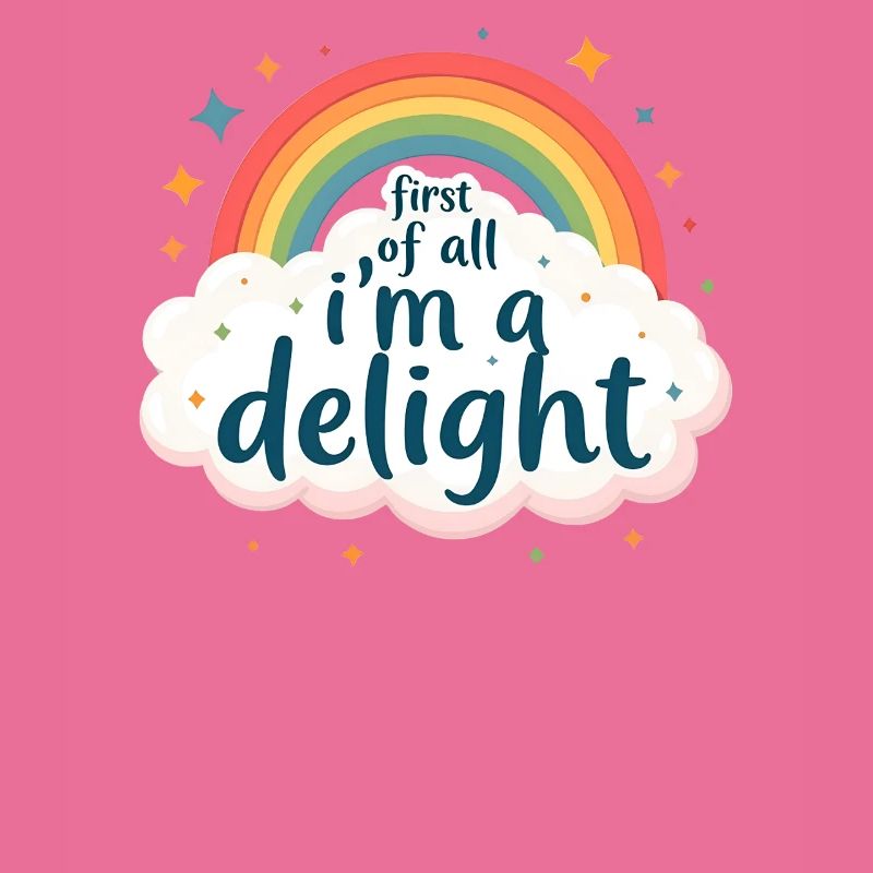 Erstens bin ich eine Freude