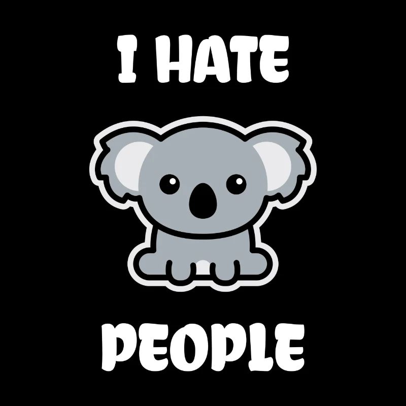 Koalabär I Hate People