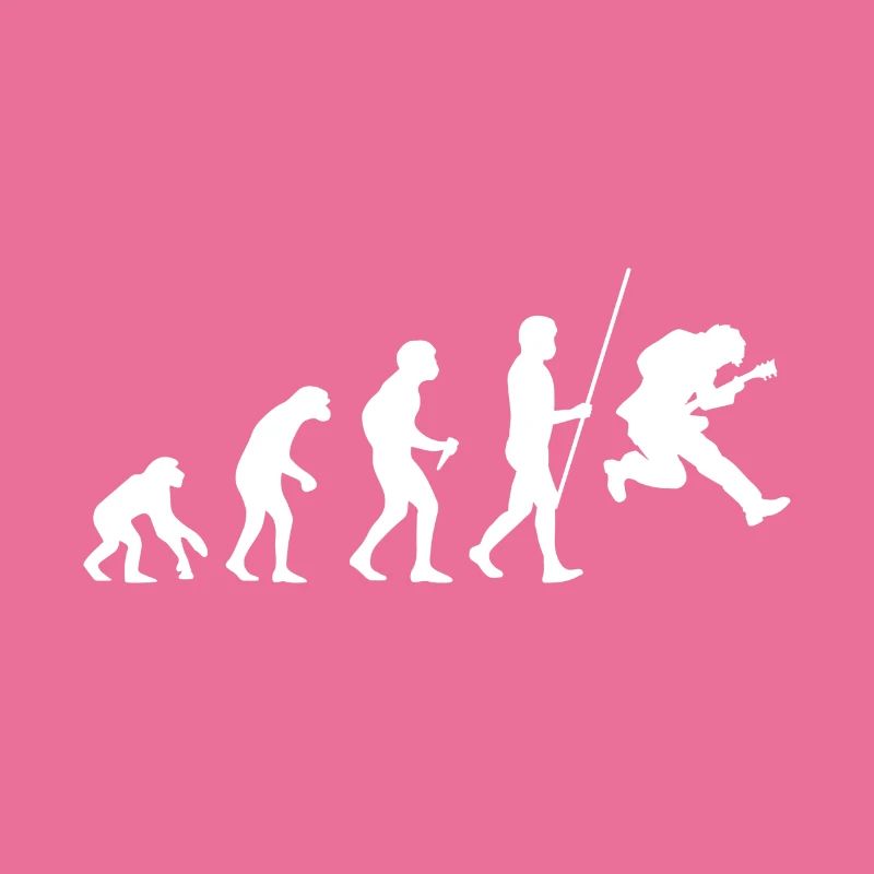 Gitarrist Evolution