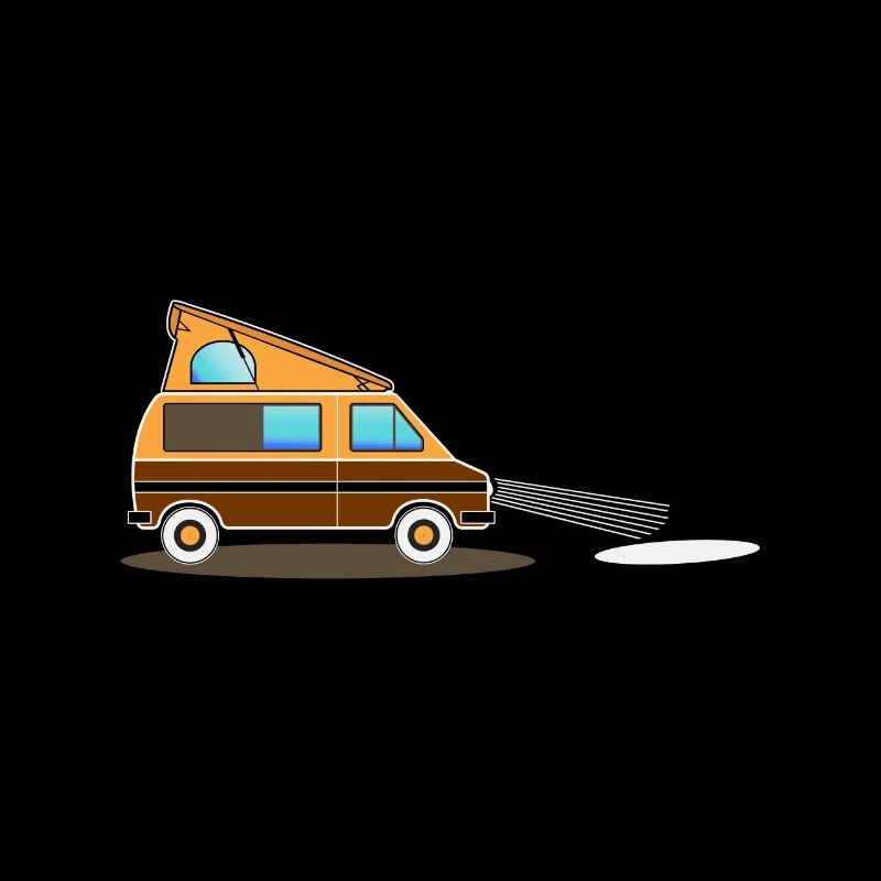 Camper Van avec camping camping bus