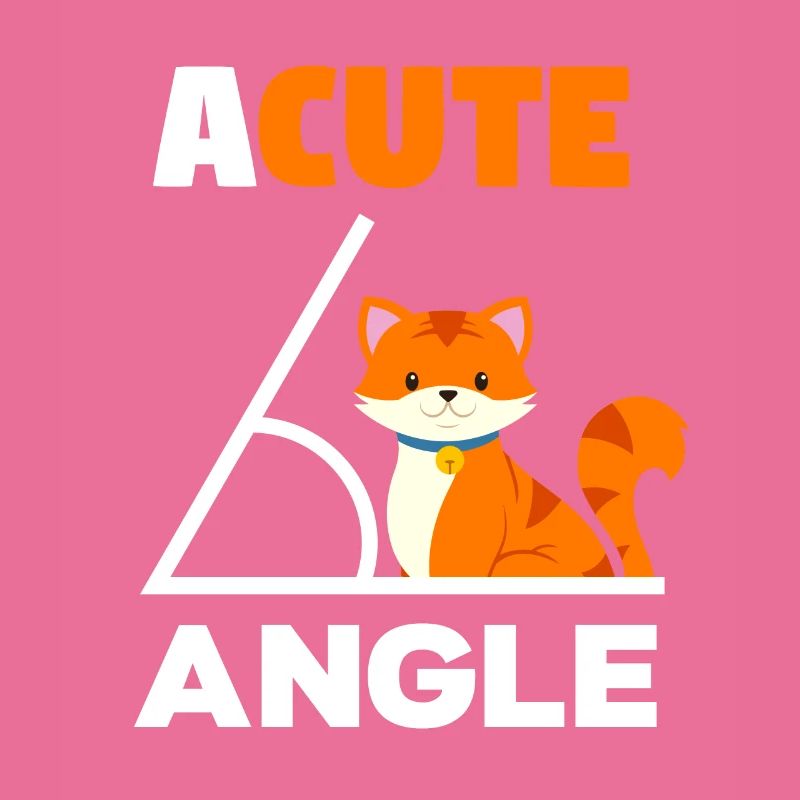 Cute angle cat math Math math teacher