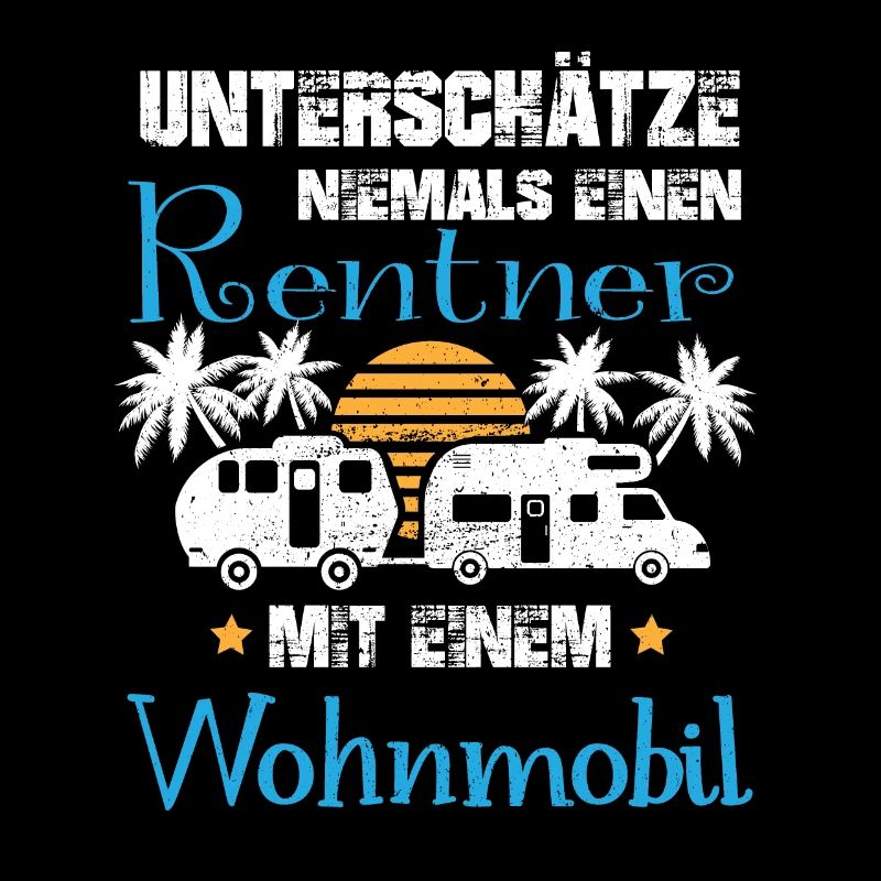 Wohnmobil Rentner Camper Wohnwagen Womo Camping