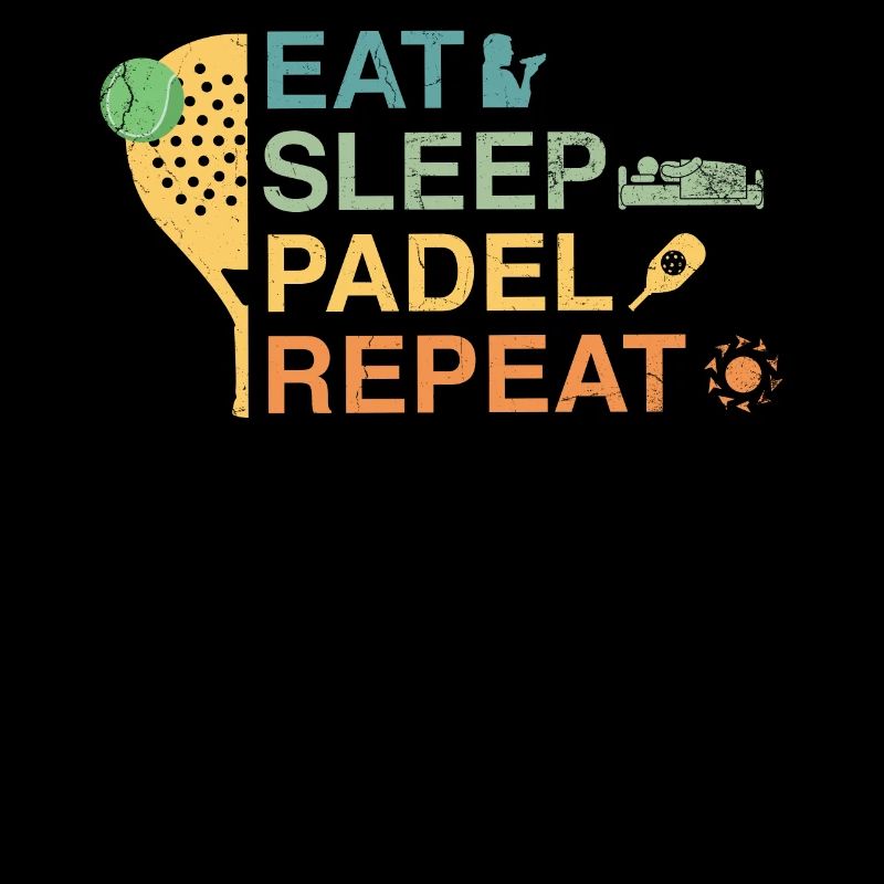 Manger du padel de sommeil Répéter