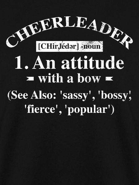 Cheerleader-definitions-design For cheerleaders