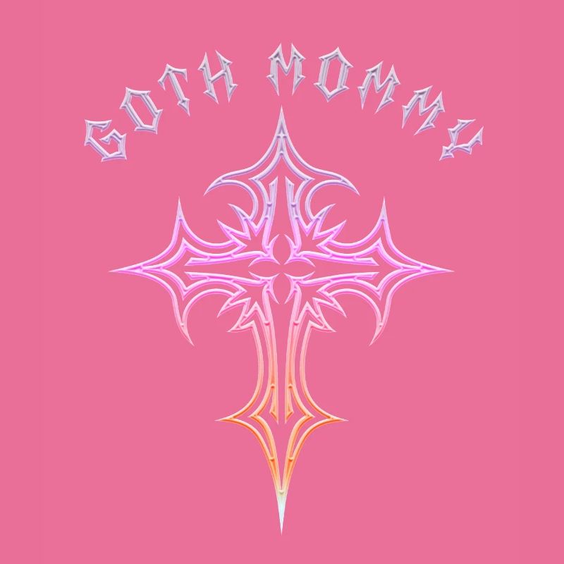 Goth Mommy! Gothic Ästhetik Y2K Cross
