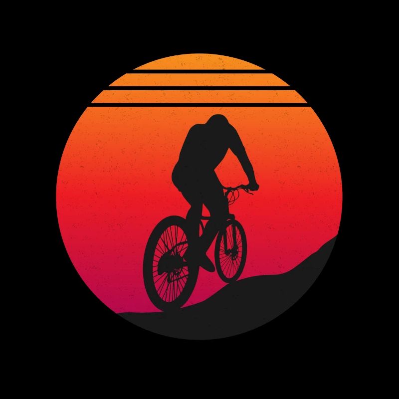 Mountainbike - Sunset