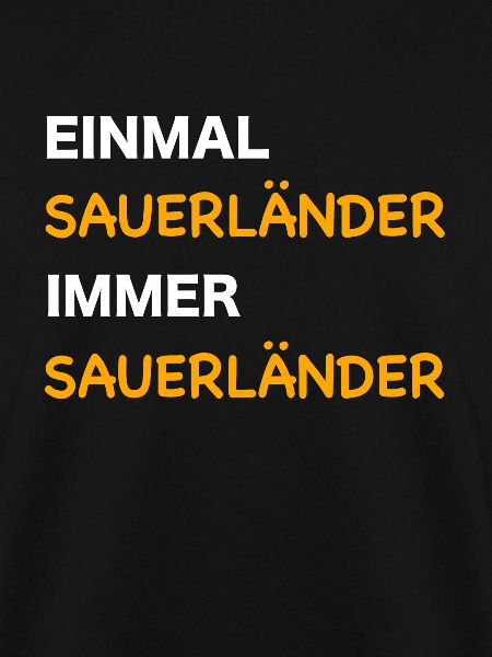 Einmal Sauerländer, immer Sauerländer