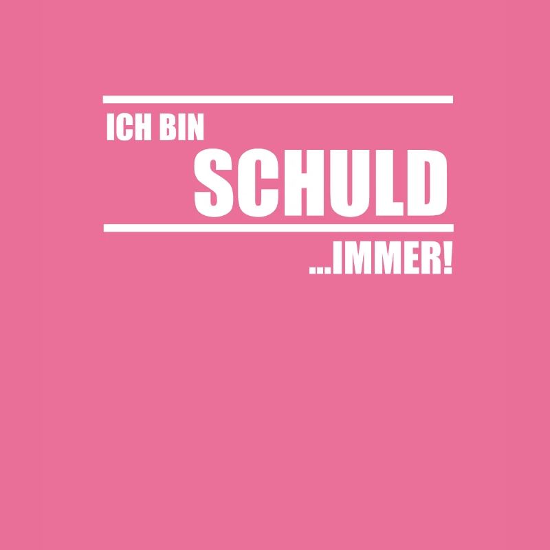 Ich bin Schuld lustige Geschenkidee