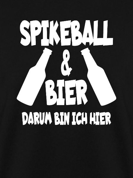 Spikeball & Bier Spikeballspieler Geschenk