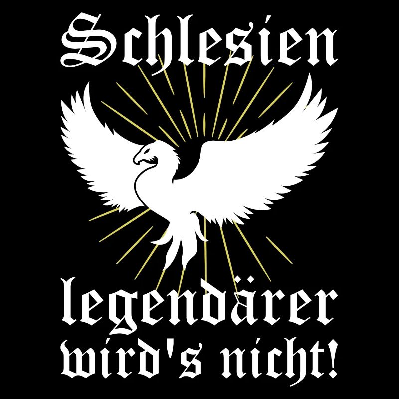 Schlesien Heimat Sprüche Adler Geschenkidee