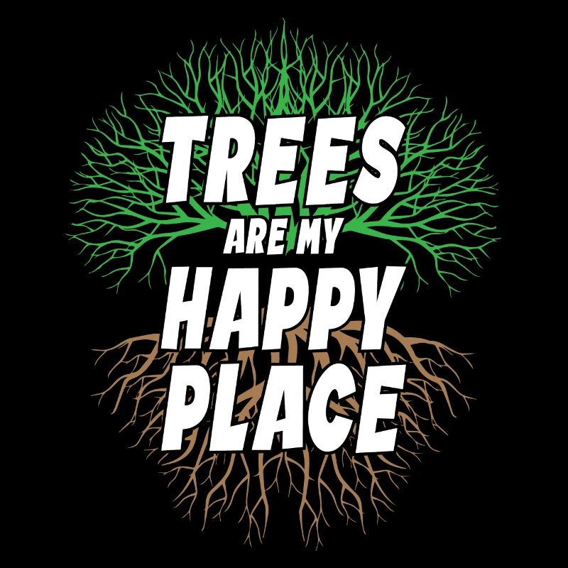 Les arbres sont mon lieu de bonheur