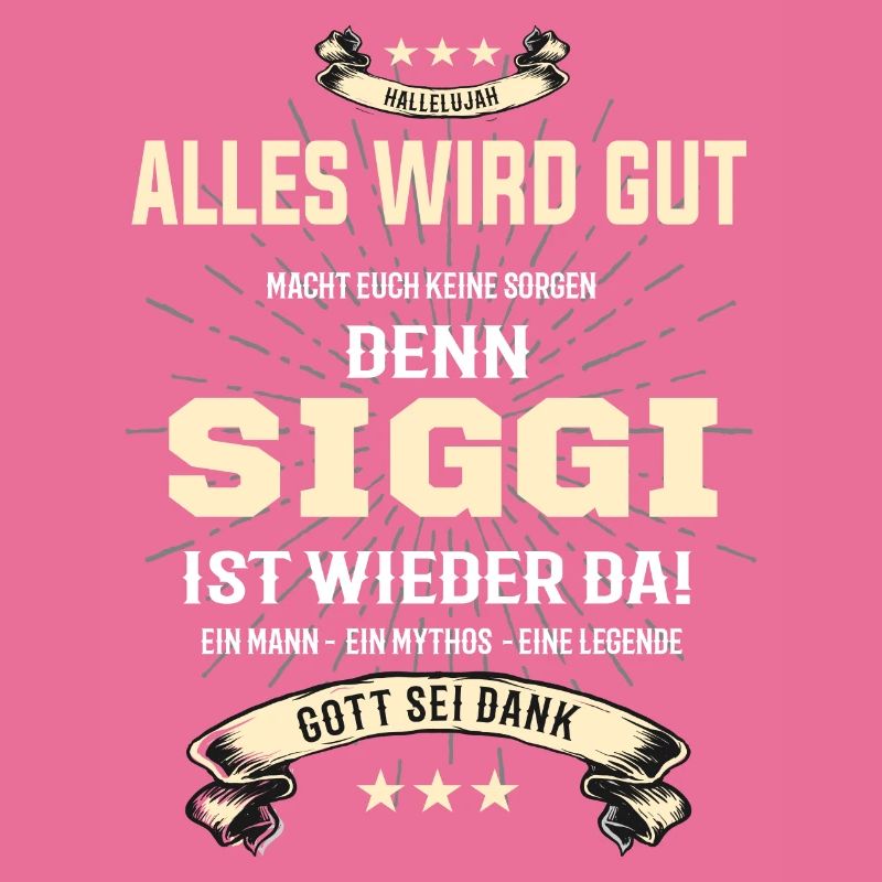 Siegfried- Siggi ein Mann, ein Mythos eine Legende