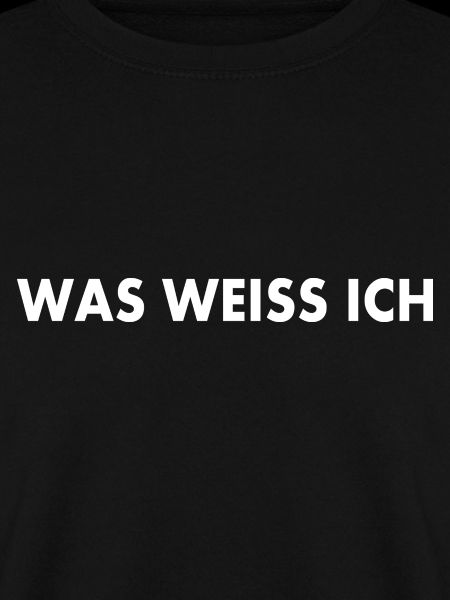 Was weiss ich