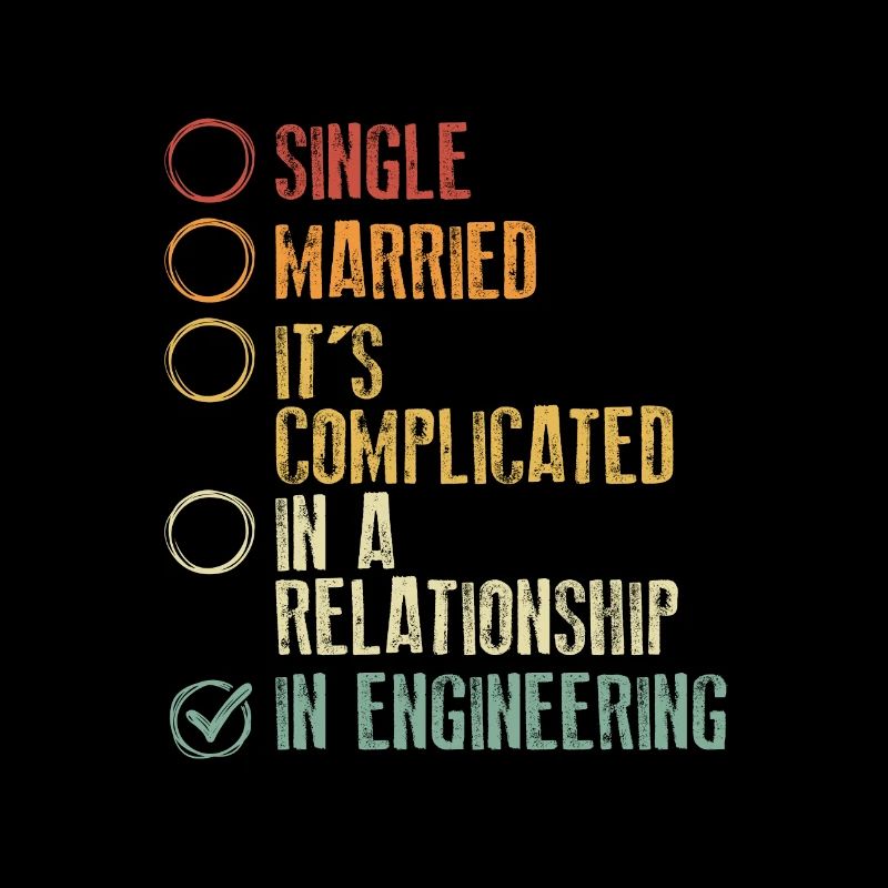 Engineer Gift It's Complicated In Engineering Gift
