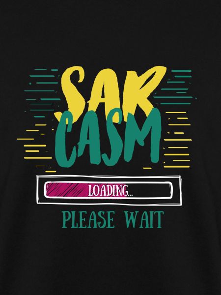 Sarkasmus lädt lustiges Sarkasmus-Geschenk