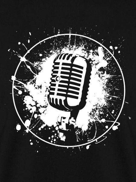 Retro Mic Splash