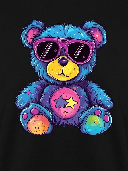 Bunter Sternen Teddy