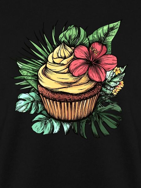 Tropischer Cupcake