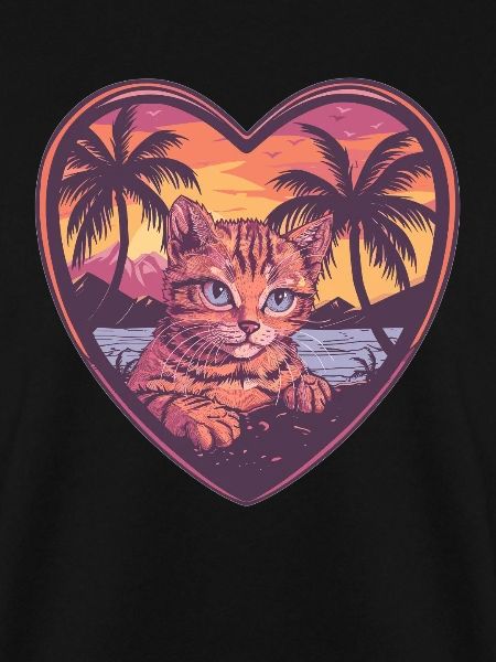 Tropische Herzkatze
