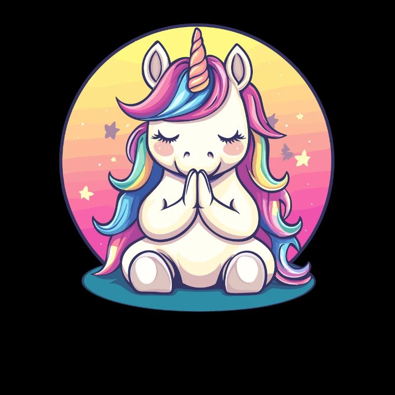 Licorne méditative