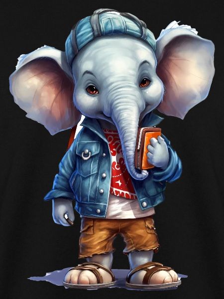 Cute Elephant Cartoon