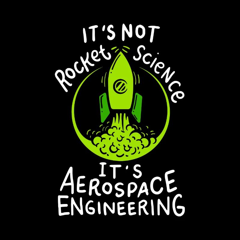 Aerospace aviation rocket science gift