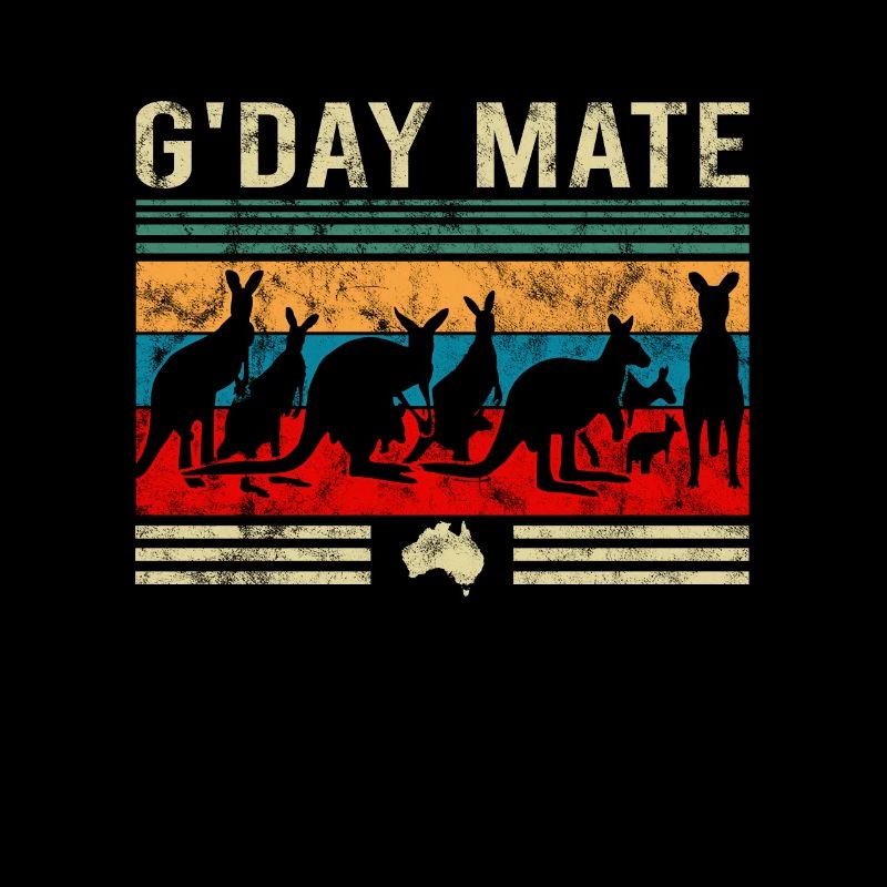 G'Day Mate Australia Kangaroo Gift