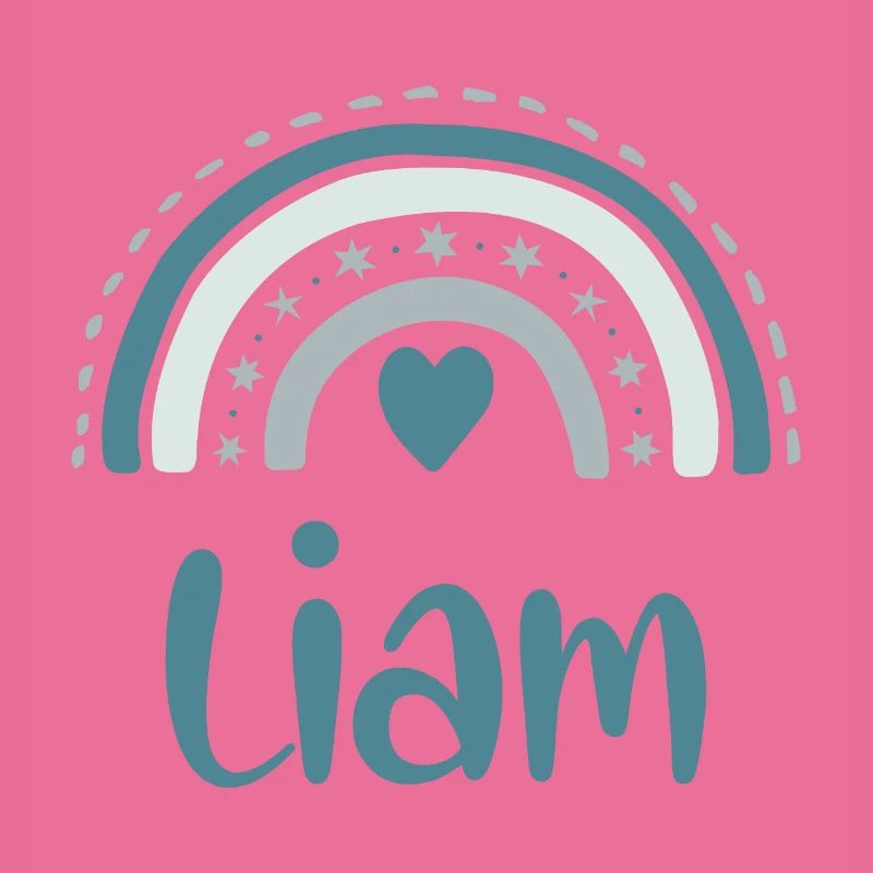 Liam Name Rainbow
