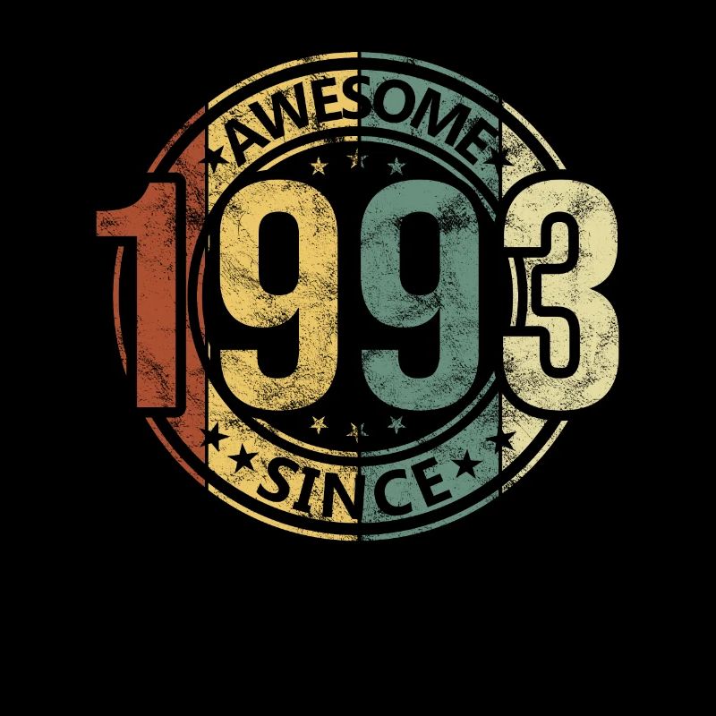 Awesome Since 1993 Retro Vintage Geburtstag