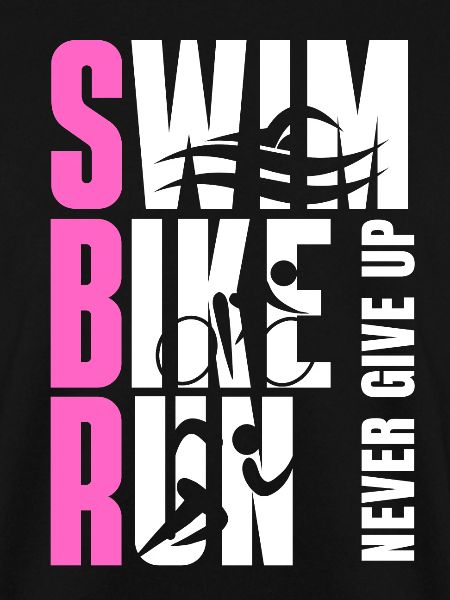 TRIATHLON GIRL WAVY PINK