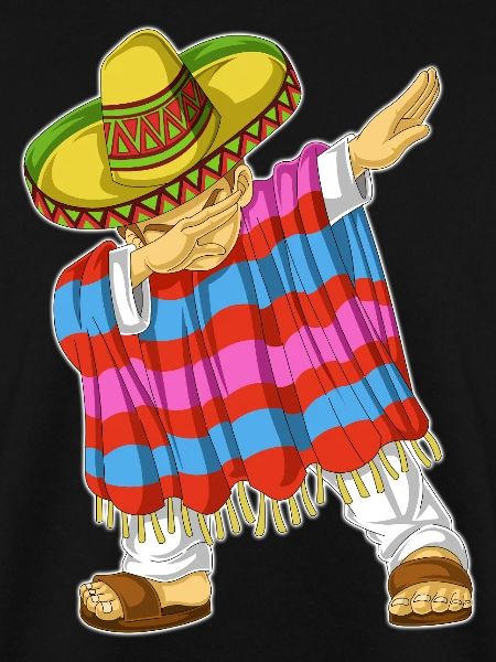 Dabbing Mexican Man Shirt