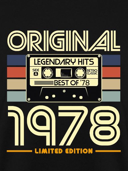 Originale Kassetten-Retro-Edition von 1978