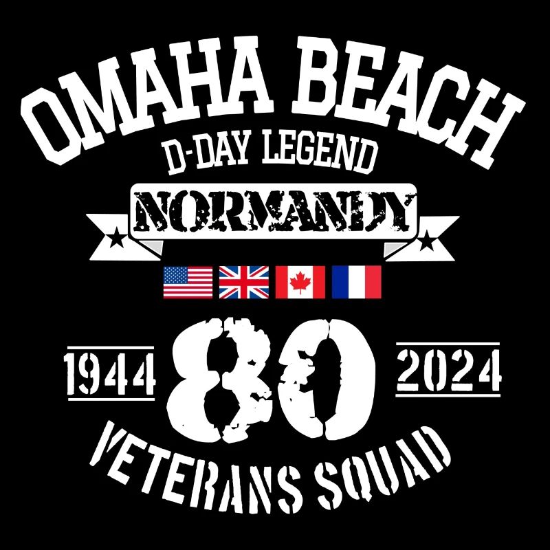 D DAY Omaha 80th anniversary