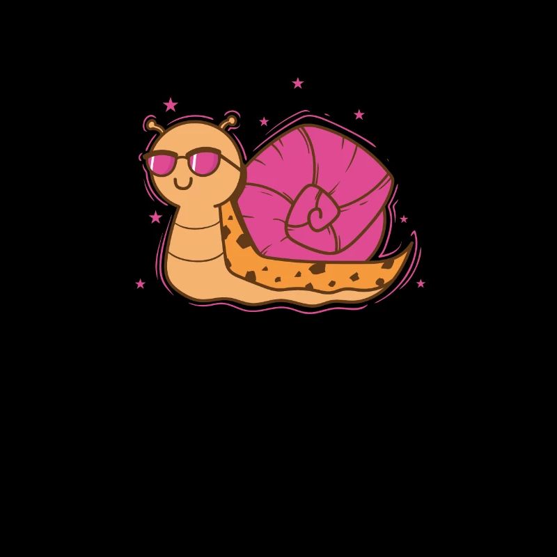 coole Schnecke Tier