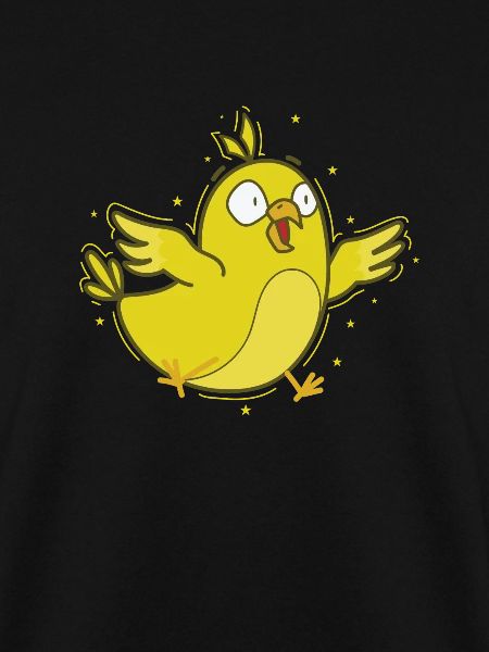 Kanarienvogel süß und gelb