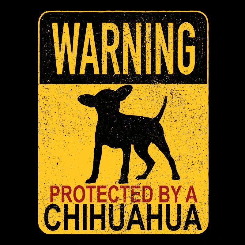Warning Protected Chihuahua Khwawa LapDog