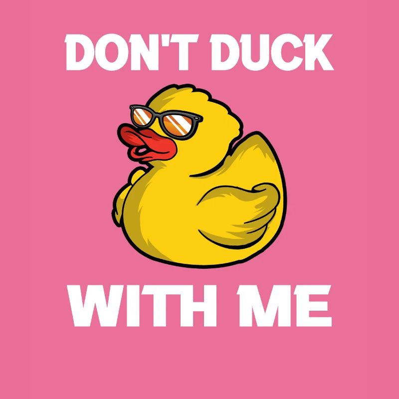 Ne canardez pas avec moi Sarcasme de canard