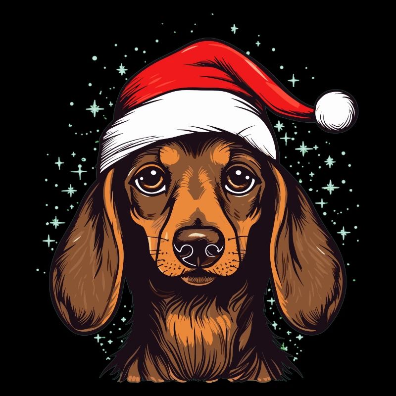 Dackel Weihnachten Christmas