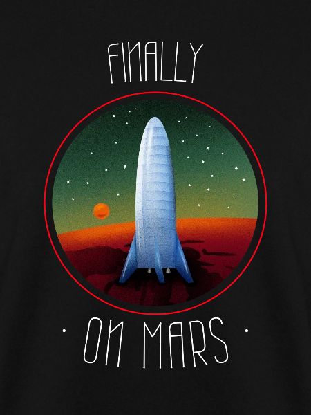 FINALLY ON MARS