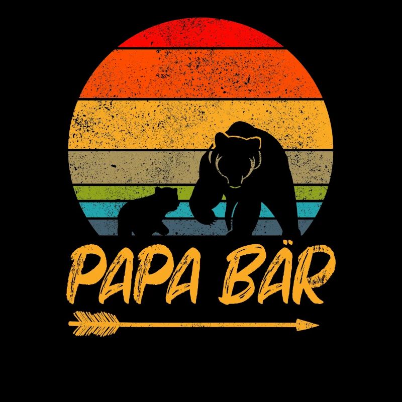 Papa Bär Vatertag Geburtstag Geschenk Geschenke