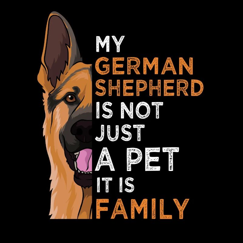 German shepherd gift owner