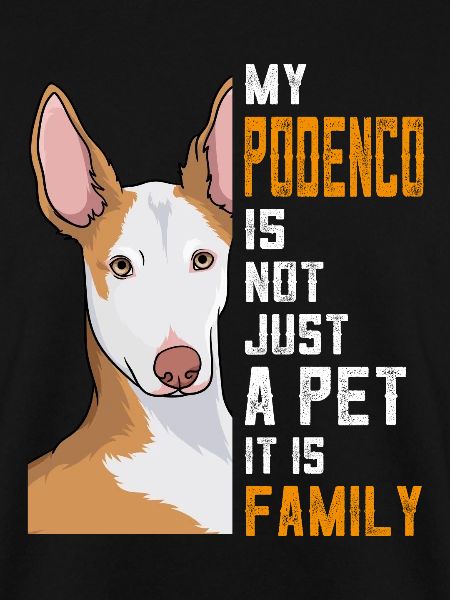 Podenco Hund Geschenk Familie