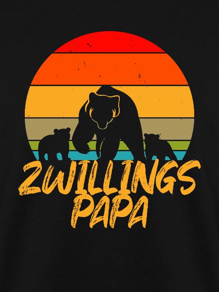 Zwillingspapa Zwillingsvater Geschenk