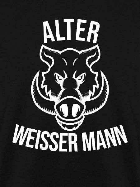 Alter weisser Mann